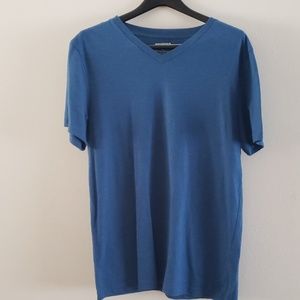 Arizona Size L Men's Blue V neck Tee